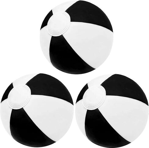 3 Pack Beach Balls, Large Inflatable Beach Balls Bulk for Parties, Beach, Pools & Play in Saudi Arabia
