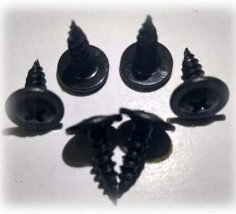 100-Pack #8-18 x 1 1/4 Phillips Modified Truss Head Full Thread Self Drilling Screw Black Phosphate BC-0820KPMB in Saudi Arabia