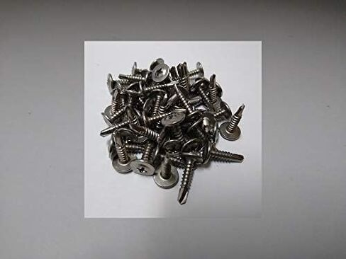 100-Pack #8-18 x 1 1/4 Phillips Modified Truss Head Full Thread Self Drilling Screw Black Phosphate BC-0820KPMB in Saudi Arabia