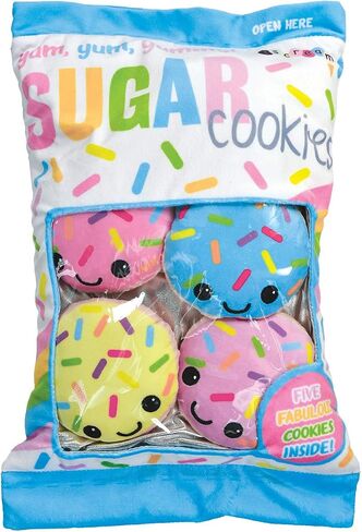iscream Play with Your Food! Cookie Time Fleece Play Pillow Set with Embroidered Accents in Saudi Arabia