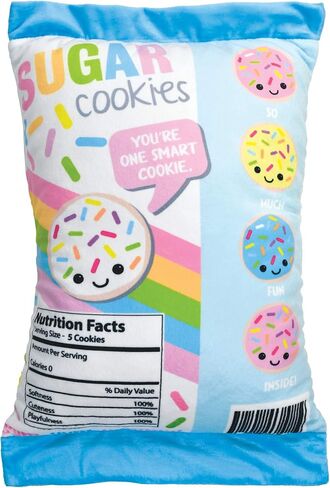iscream Play with Your Food! Cookie Time Fleece Play Pillow Set with Embroidered Accents in Saudi Arabia
