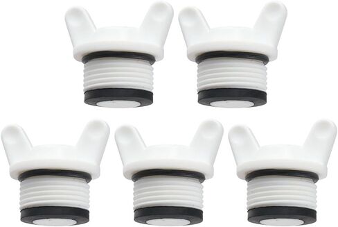5Pcs Pipe Fitting End Caps, PPR Connector Plug, End Plug Stopper, 3/4" PT Male Thread Tubing Pipe Connector, Plumbing Accessories with Butterfly in Saudi Arabia