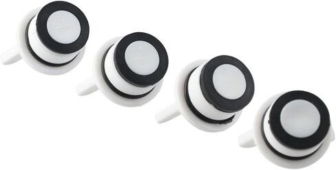 5Pcs Pipe Fitting End Caps, PPR Connector Plug, End Plug Stopper, 3/4" PT Male Thread Tubing Pipe Connector, Plumbing Accessories with Butterfly in Saudi Arabia