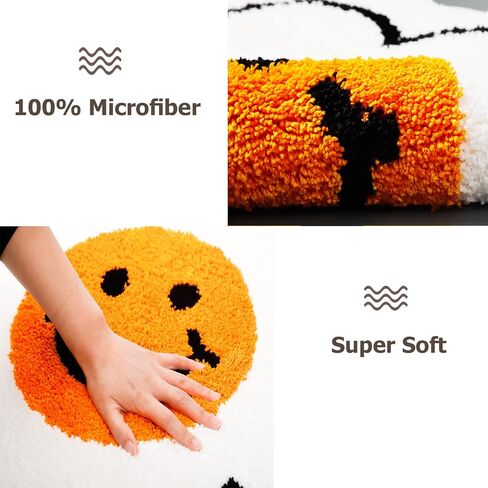 Cherry Shaped Microfiber Bath Mats for Bathroom Cute Fruit Bathroom Rug Non Slip Cherry Bathroom Door Mat Shower Rugs Absorbent Bathtub Foot Doormats Washable Carpet for Kid's Room Bathroom in Saudi Arabia