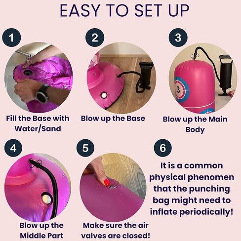 كيس ملاكمة قابل للنفخ للأطفال مع قفازات - 66 بوصة دمية ملاكمة للأعمار من 5 إلى 12 عامًا - هدايا رياضية للأولاد - ألعاب رائعة للأطفال - مجموعة ملاكمة لممارسة الكاراتيه، التايكوندو، فنون القتال المختلطة in Kuwait