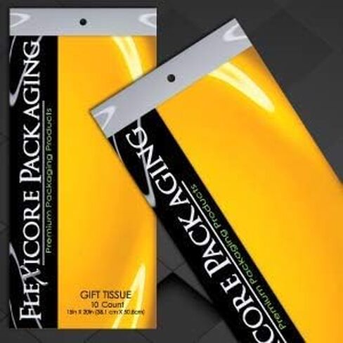 تغليف Flexicore | ورق تغليف الهدايا |38.1 سم × 50.8 سم | 100 قطعة (أسمر صحراوي، 100 ورقة) in Kuwait