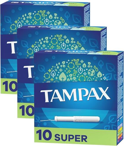 Tampax Tampons, Super, 10-ct in Saudi Arabia