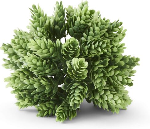 K&K Interiors 6 Inch Pineapple Grass Ball, Green in Saudi Arabia