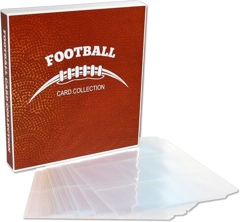 UniKeep Football Trading Card Collection Binder - Holds up to 180 Standard Size Cards (2 per pocket) in Saudi Arabia