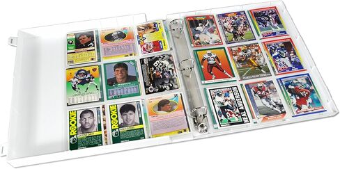 UniKeep Football Trading Card Collection Binder - Holds up to 180 Standard Size Cards (2 per pocket) in Saudi Arabia