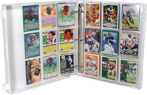 UniKeep Football Trading Card Collection Binder - Holds up to 180 Standard Size Cards (2 per pocket) in Saudi Arabia