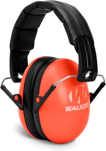 Walker's Youth & Women's Shooting Low Profile Folding Padded Headband Adjustable Hearing Protection Earmuffs in Kuwait