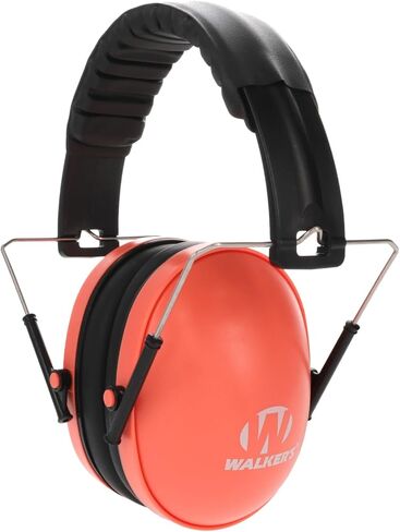 Walker's Youth & Women's Shooting Low Profile Folding Padded Headband Adjustable Hearing Protection Earmuffs in Kuwait