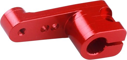 Aluminum Steering Servo Arm Servo Horn for Axial SCX24 Servo AS-1 AXI31619 (Black) in Saudi Arabia