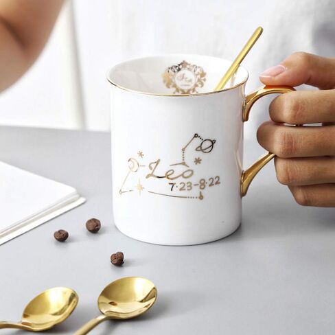 Pack of 8, Gold Plated Stainless Steel Espresso Spoons, findTop Mini Teaspoons Set for Coffee Sugar Dessert Cake Ice Cream Soup Antipasto Cappuccino, 5.3 Inch in Saudi Arabia