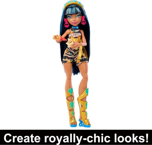 Monster High Doll and Fashion Set, Lagoona Blue with Dress-Up Locker and 19+ Surprises, Skulltimate Secrets in Saudi Arabia