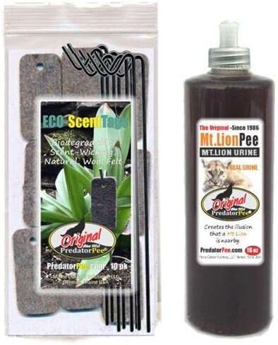 PredatorPee Real Mountain Lion Urine Natural Predator Scent Outdoor in Saudi Arabia
