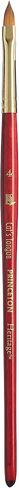 Princeton Heritage, Series 4050, Synthetic Sable Paint Brush for Watercolor, Cat's Tongue, 6 in Saudi Arabia