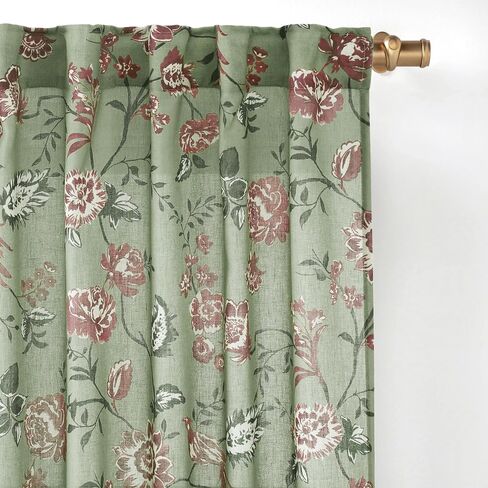 Pink Curtains 2 Panels for Girls Room 63 Inch Length,Pink and Grey Curtains for Living Room Bedroom Short,Pink and Gray Curtains,Pink Nursery Curtains,52" X 63"Long in Saudi Arabia