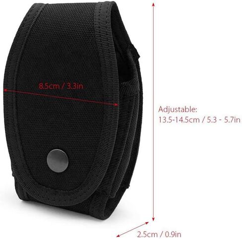 (2 Pcs) Universal Quick Release Handcuff Cases Top Open Handcuff Holders in Saudi Arabia