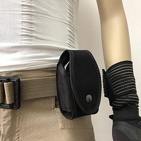 (2 Pcs) Universal Quick Release Handcuff Cases Top Open Handcuff Holders in Saudi Arabia