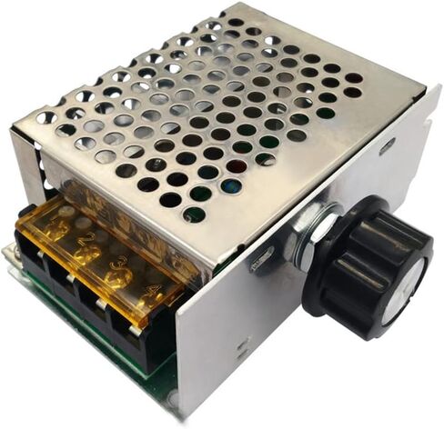 YXQ 4000W Motor Speed Control High Power SCR Electronic Regulator AC 10-220V Adjustable Voltagefor Appliances Dimmer Thermostat in Saudi Arabia