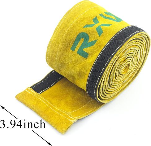 RX WELD Dark Grey TIG Welding Torch Cable Cover Flame-Resistant Leather Kevlar Stitched,MIG/Plasma Cable Sleeves Tig Cover,137'' in Saudi Arabia