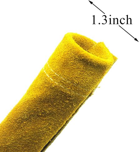 RX WELD Dark Grey TIG Welding Torch Cable Cover Flame-Resistant Leather Kevlar Stitched,MIG/Plasma Cable Sleeves Tig Cover,137'' in Saudi Arabia