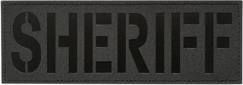 IR Infrared Sheriff Tactical Patch Police Patch for cosplay(6x2 Inch, Coyote Brown) in Kuwait