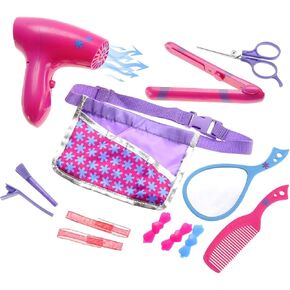 PowerTRC Hair Stylist Boutique Beauty Salon Fashion Pretend Play Set | Beauty Makeup Toys | Fashion Toys | Kids