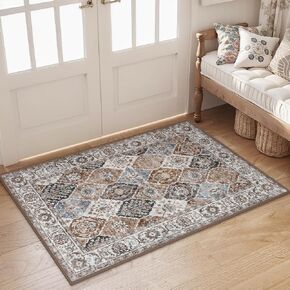 Seavish سجادة عداء قابلة للغسل 2x6 سجاد عداء المطبخ غير زلق كومة منخفضة سجاد عداء طويل للمدخل داخلي المدخل سجادة عداء تعريشة شرقية ناعمة عداء سجادة لغرفة النوم والحمام وأرضية الغسيل in Kuwait