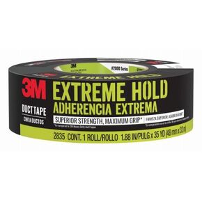 3M 2830-B Tough Duct Tape, Extreme Hold, 1.88-In. x 35-Yds. - Quantity 9