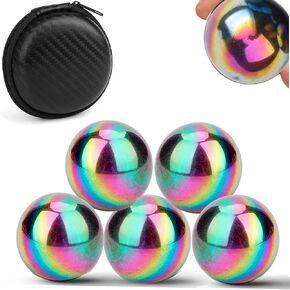 Cool 1.26 Inch Jumbo Magnets Balls Fidget Toys for Adults, Large Fidget Mangetic Set of 4 with Fiber Case, Replacement for Ferrite Putty Office Desk Decorations and Stress Relief,Anti Anxiety Gift in Kuwait