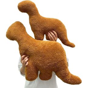LitleFoxAR Stegosaurus Set x2 Large + Small Dino Nugget Pillow Stuffed Toy Xmas, Birthday, for Kids, Adults & Pets
