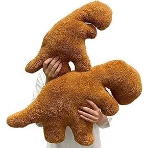 LitleFoxAR Stegosaurus Set x2 Large + Small Dino Nugget Pillow Stuffed Toy Xmas, Birthday, for Kids, Adults & Pets
