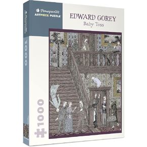 Pomegranate Edward Gorey: Drop Curtain 1000-Piece Jigsaw Puzzle