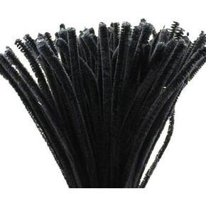 Caryko Super Fuzzy Chenille Stems Pipe Cleaners, Pack of 100 (RoyalBlue)
