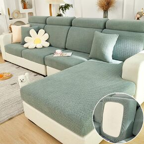 Magic Sofa Covers,2024 New Wear-Resistant Universal Sofa Covers,Super Stretch Washable Couch Covers for Sectional (Dark Grey, Seat Cover)