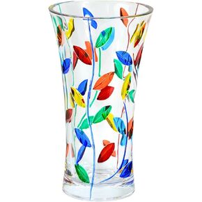 Large Tree Of Life Vase Hand Painted In Italy in Saudi Arabia