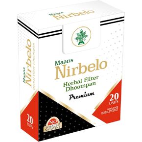 Herbal Cigarillos for Quit Smoking, 100% Tobacco & Nicotine Free, Nature's Alternative, Clove Mint Flavor, 20 Cigarettes, Pack of 1 in Kuwait
