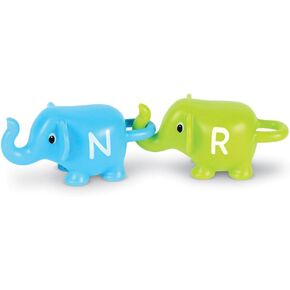 Learning Resources Snap-n-Learn ABC Elephants, Educational Toys, Alphabet Elephant Toy, Fine Motor Toys, Counting and Sorting Toys, Ages 2+