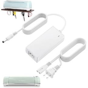 Power Cord Replacement 18V 2.5A Compatible withCricut Maker and Cricut Explore Air 2 Cutting Machine Mini Cake Explore One Create Cricut Maker Replacement for 18V DC cricut Explore air 2 Accessories