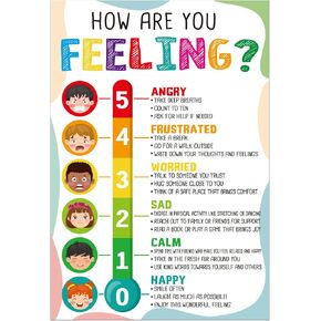 FaCraft Healthy Daily Habits Poster for Kids Toddlers 7 Health Chart Painting Posters for Preschool Kindergarten Elementary School Classroom Nurse Office Home Living Room Bedroom Wall Decor