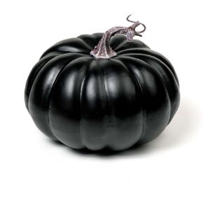 7 inch Artificial White Pumpkin Foam Harvest Decor Fake Paintable Pumpkin Decoration for Fall Autumn Halloween Holiday Home Decor (White)