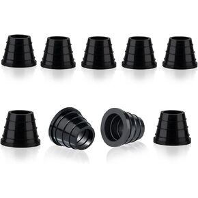 10 Pcs Hookah Grommet Thick Silicone Rubber Grommet for Ceramic, Clay Bowls Thick (Pink)