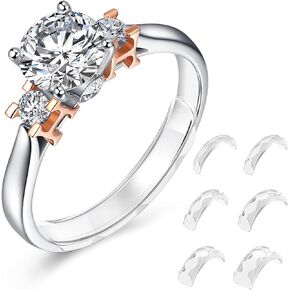 18 Pack Ring Sizers for Loose Rings 3 Sizes Invisible Ring Adjuster Ring Guard Ring Tightener for Women and Men Fit Any Ring Size in Kuwait