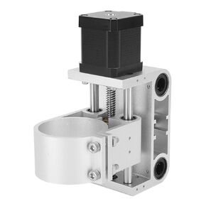 Aluminum Z Axis Spindle Motor Mount, 52mm Stroke Alumum Alloy 300‑500W Spindle Motor Holder for 3018 MAXIMUM Router Machine