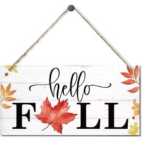 Welcome Sign, Fall Decoration, Hanging Wood Sign Home Decorative, Housewarming Decor, Halloween Pumpkin Spice Sign, Fall Coffee Sign, Coffee Bar Decor, Door Sign, Home Decor for Front Door
