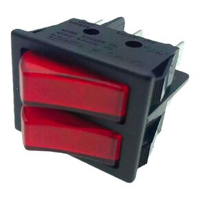 Rocker Switch 16A 20A Canal R Series 6 Pin Space Heater Electric 125VAC 250VAC Replacement for Lakewood Delonghi Heat Essential in Saudi Arabia
