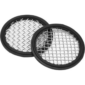 DERNORD 2 Pack 2" Sanitary Tri-Clamp Gasket Buna-N (NBR) w/Stainless Bonded Type Screen 30 Mesh